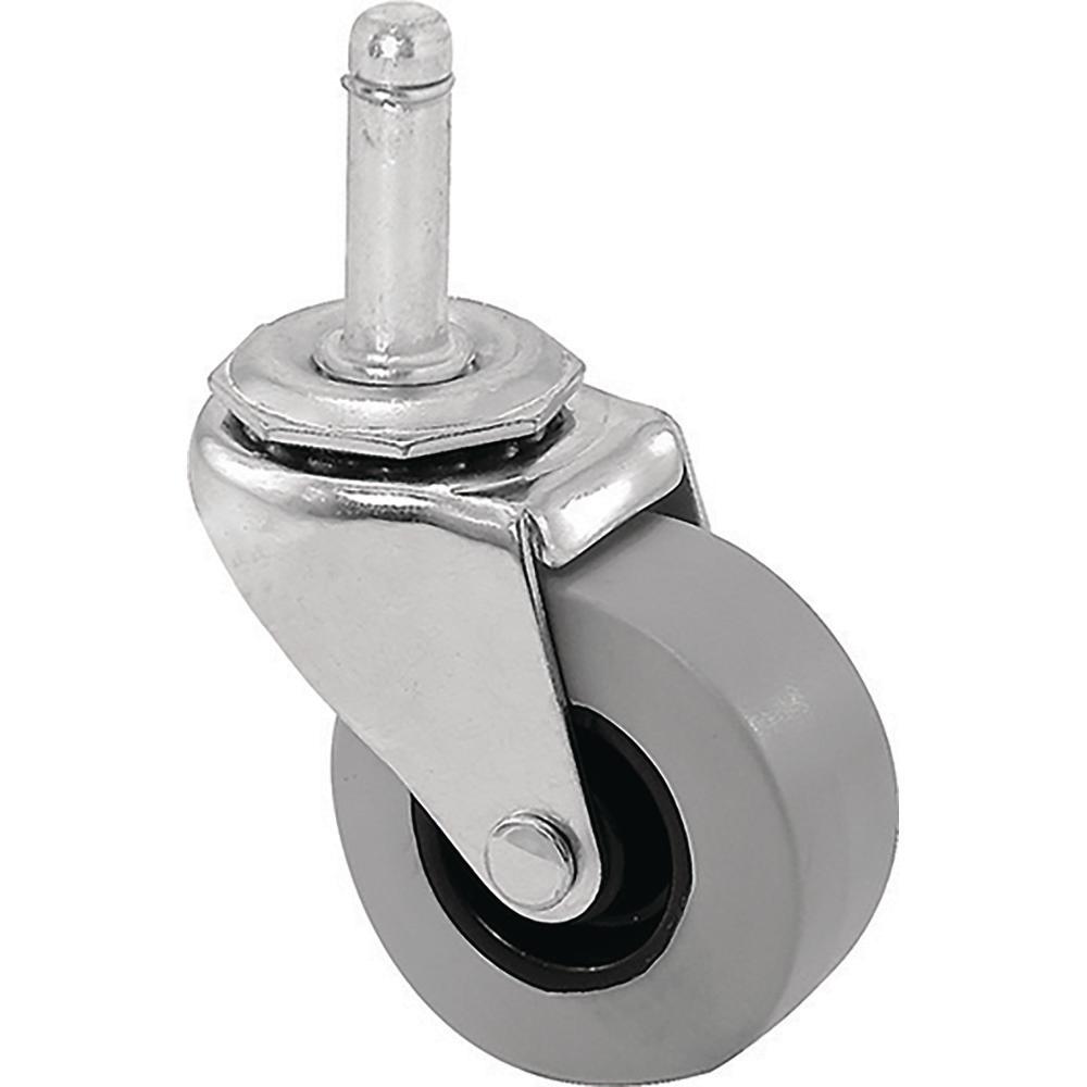 Shepherd 2 in. Friction Stem TPR Swivel Caster with 125 lb. Load Rating9790 The Home Depot