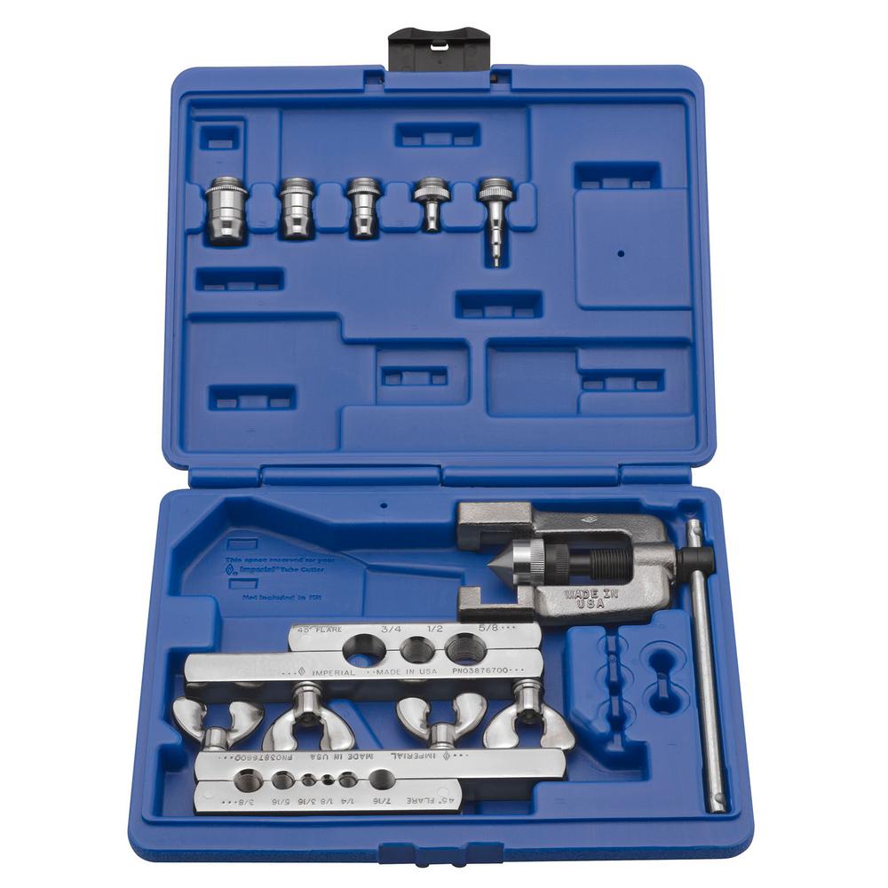 RIDGID 458R 1/8 in. to 3/4 in. Ratcheting Flare Tool83037 The Home Depot