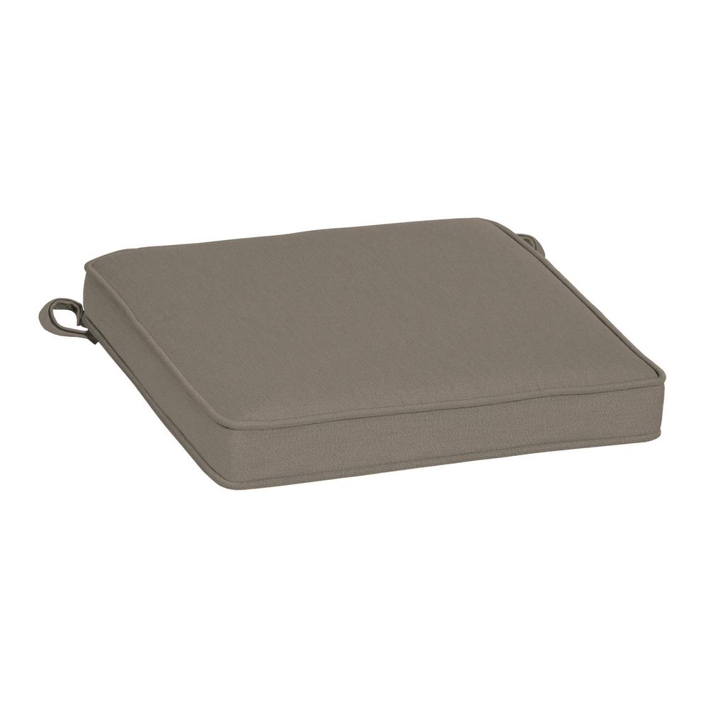 Arden Selections Oasis 19 in. x 19 in. Square Outdoor Seat Cushion in