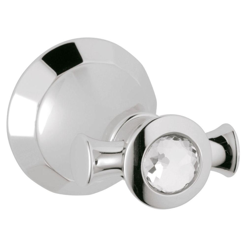 GROHE Kensington Single Robe Hook in StarLight Chrome with Swarovski ...