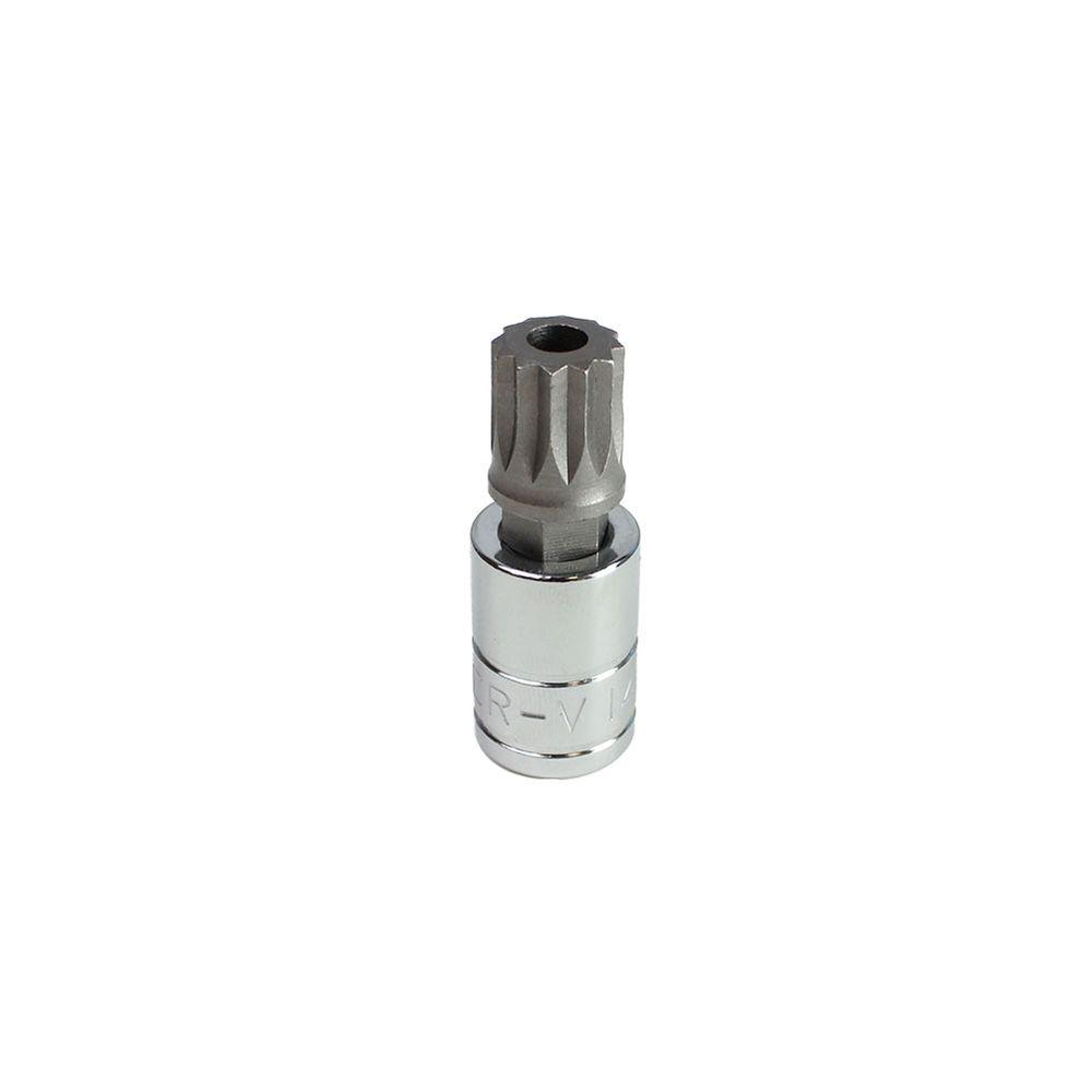 Capri Tools 1/2 in. Drive 14 mm XZN Triple Square Bit SocketCP30037