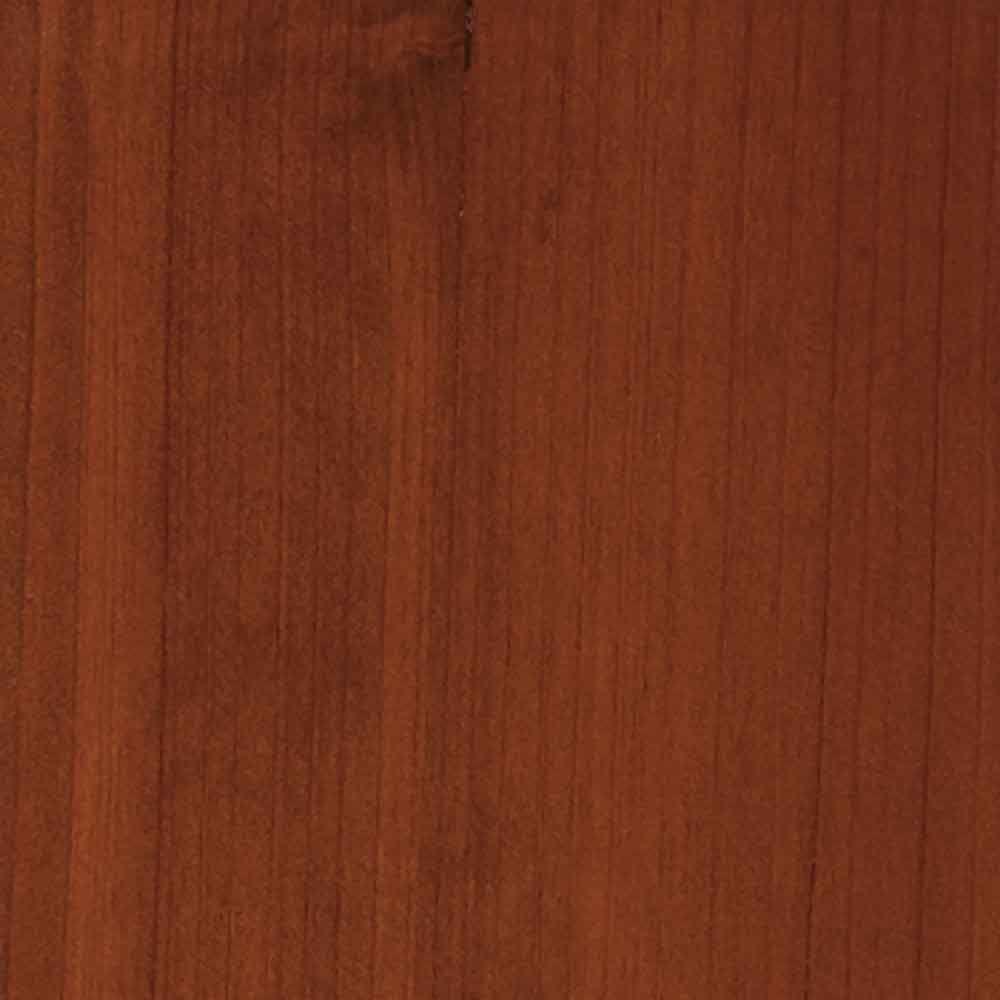 Clopay 4 in. x 3 in. Wood Garage Door Sample in Luan with Dark Oak 009