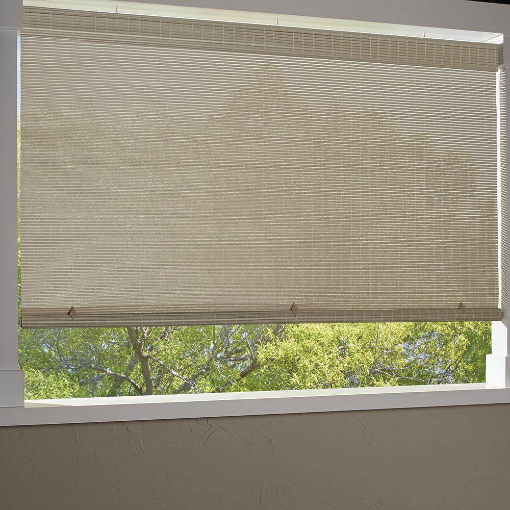 Hampton Bay Driftwood Cordless Light Filtering Uv Protection Vinyl Premium Roll Up Sun Shade 96 In W X 84 L 3326025 The Home Depot - White Vinyl Roll Up Blinds Outdoor Hampton Bay Driftwood Cordless Light Filtering Uv Protection Vinyl Premium Roll Up Sun Shade 96 In W X 84 L 3326025 The Home Depot - White Vinyl Roll Up Blinds Outdoor