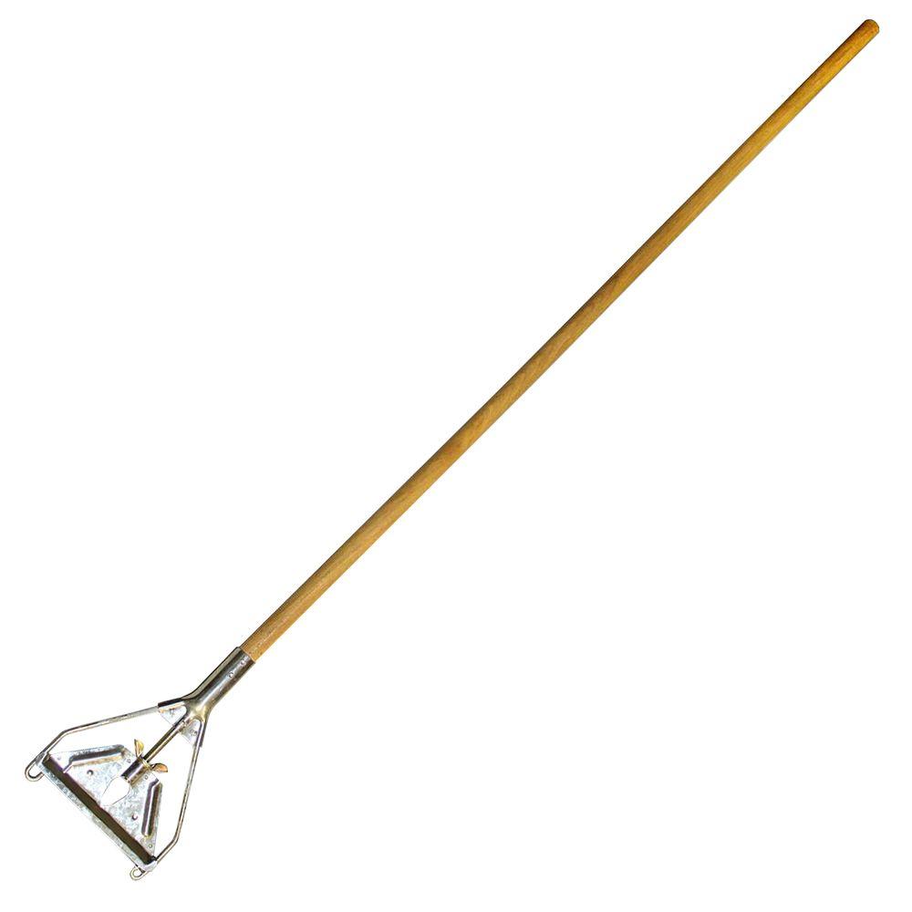 TiDee American Metal QuickChange Mop Handle with 6504 Cotton Mop