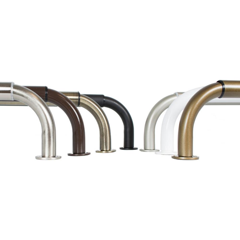 Urbanest Wraparound 84 In 120 In Adjustable 1 In Dia Single