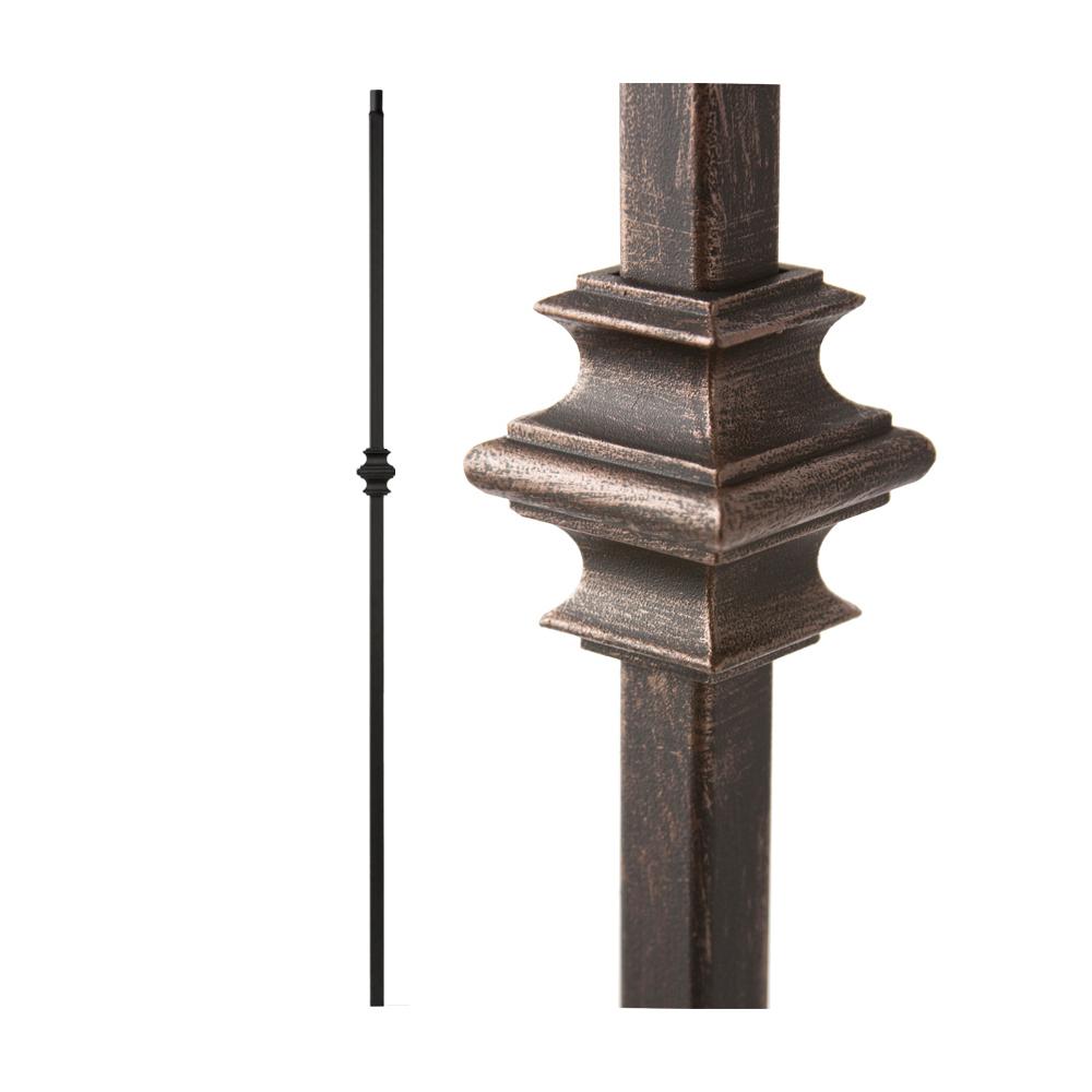HOUSE OF FORGINGS Oil Rubbed Bronze 34.1.34-T Mega Single Knuckle ...