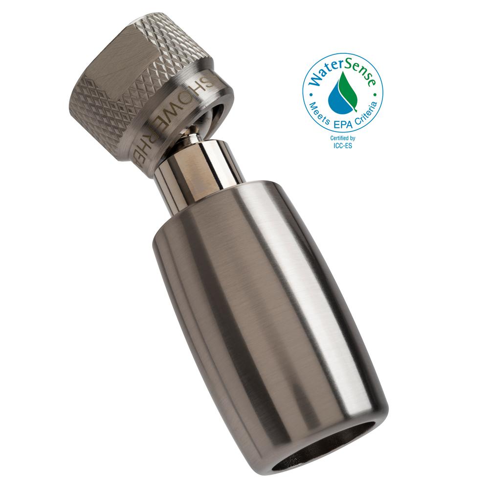 High Sierra Showerheads Classic Plus 1 Spray In 8 Gpm Low Flow High Sierra Showerheads Classic Plus 1 Spray In 8 Gpm Low Flow Fixed Shower Head With All Metal Construction Brushed Nickel