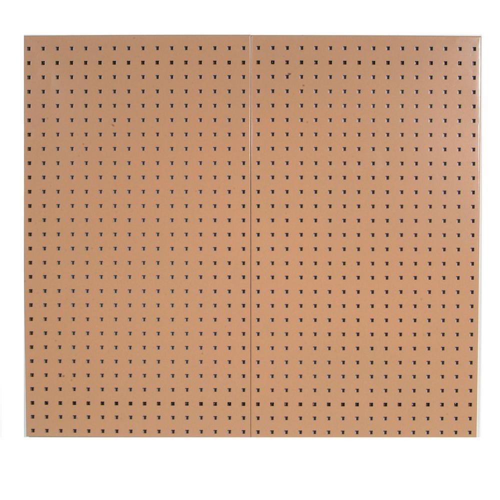 Triton Products 3/8 in. Tan Pegboard Wall Organizer LocBoardLB18T