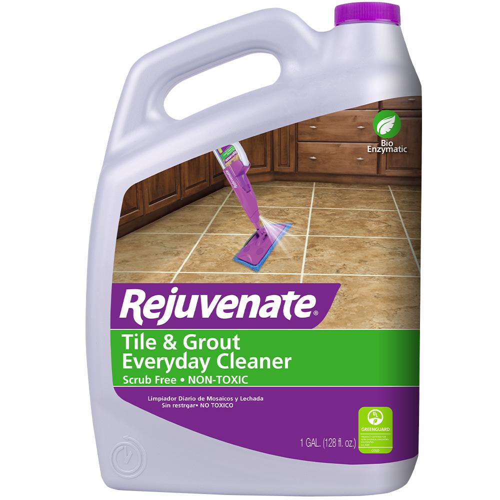 Rejuvenate 128 Oz Bio Enzymatic Tile And Grout Cleaner Rj128bc