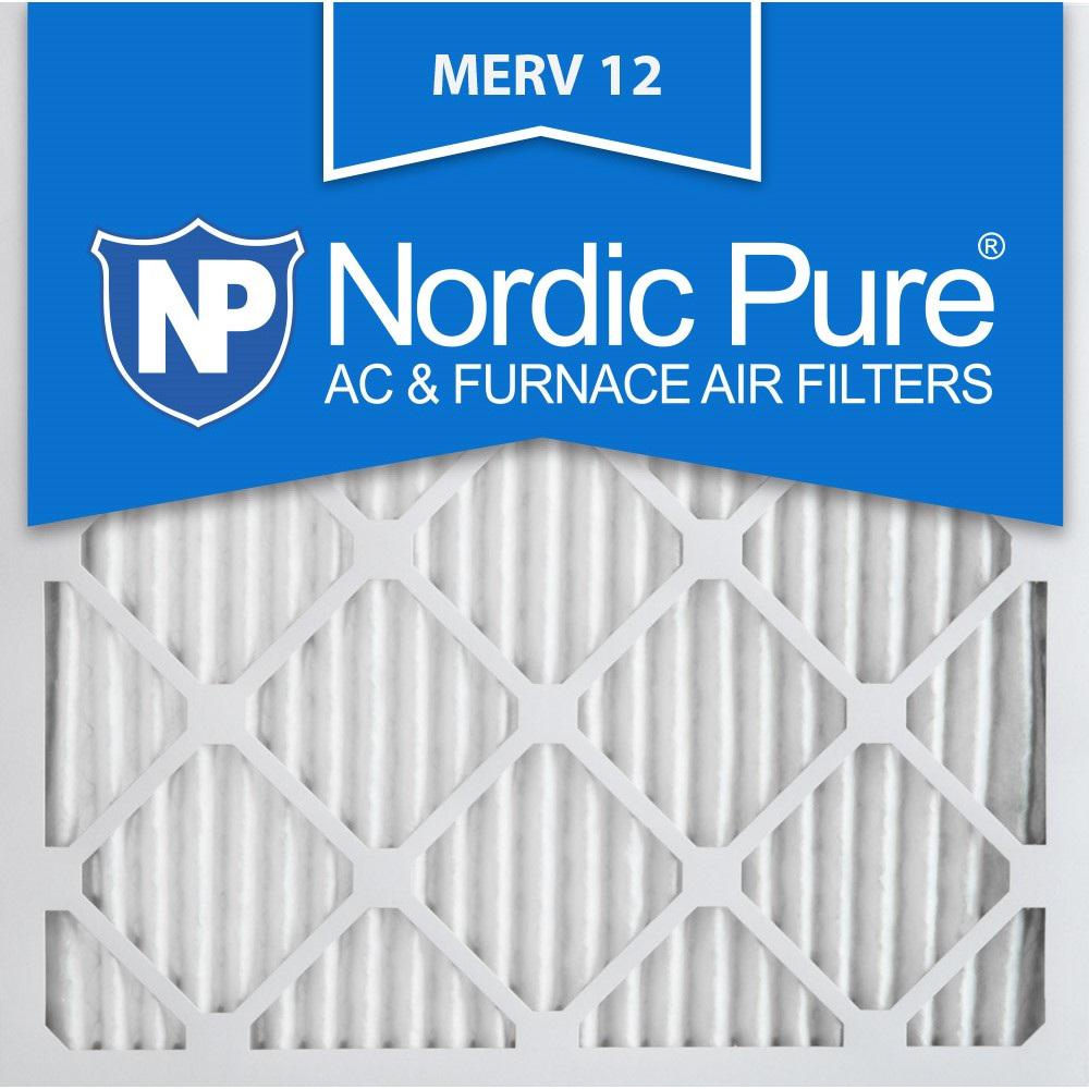 Nordic Pure 17/_1//2x23/_1//2x1 MERV 13 Pleated AC Furnace Air Filters 3 Pack