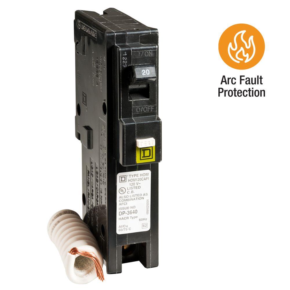 Arc Fault Breaker Wiring Diagram from images.homedepot-static.com