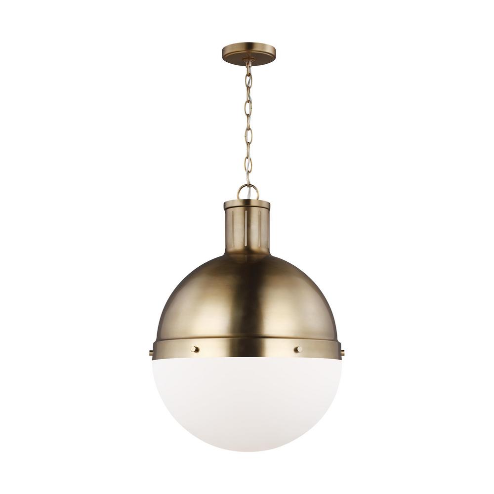 large white pendant light shade