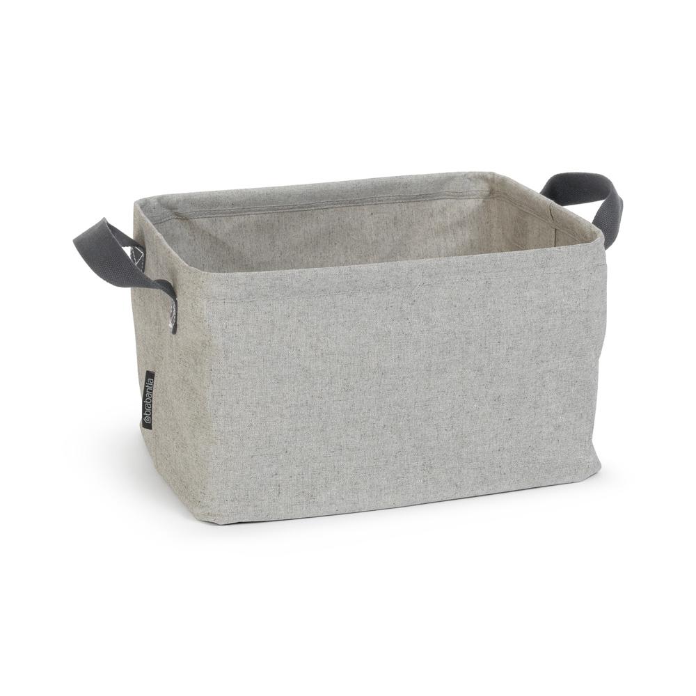 Brabantia Foldable Laundry Basket 35l Clothes - Compact Space-saving - Grey