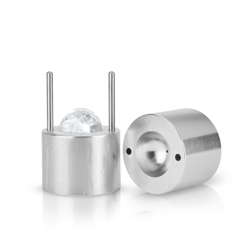 Viski Stainless Steel 55 mm Ice Ball Maker