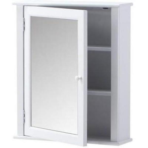 Home Decorators Collection Austell 22 In W X 26 In H X 6 1 2 In D Framed Surface Mount Bathroom Medicine Cabinet With Magnet Board In White Bf 25202 Wh The Home Depot