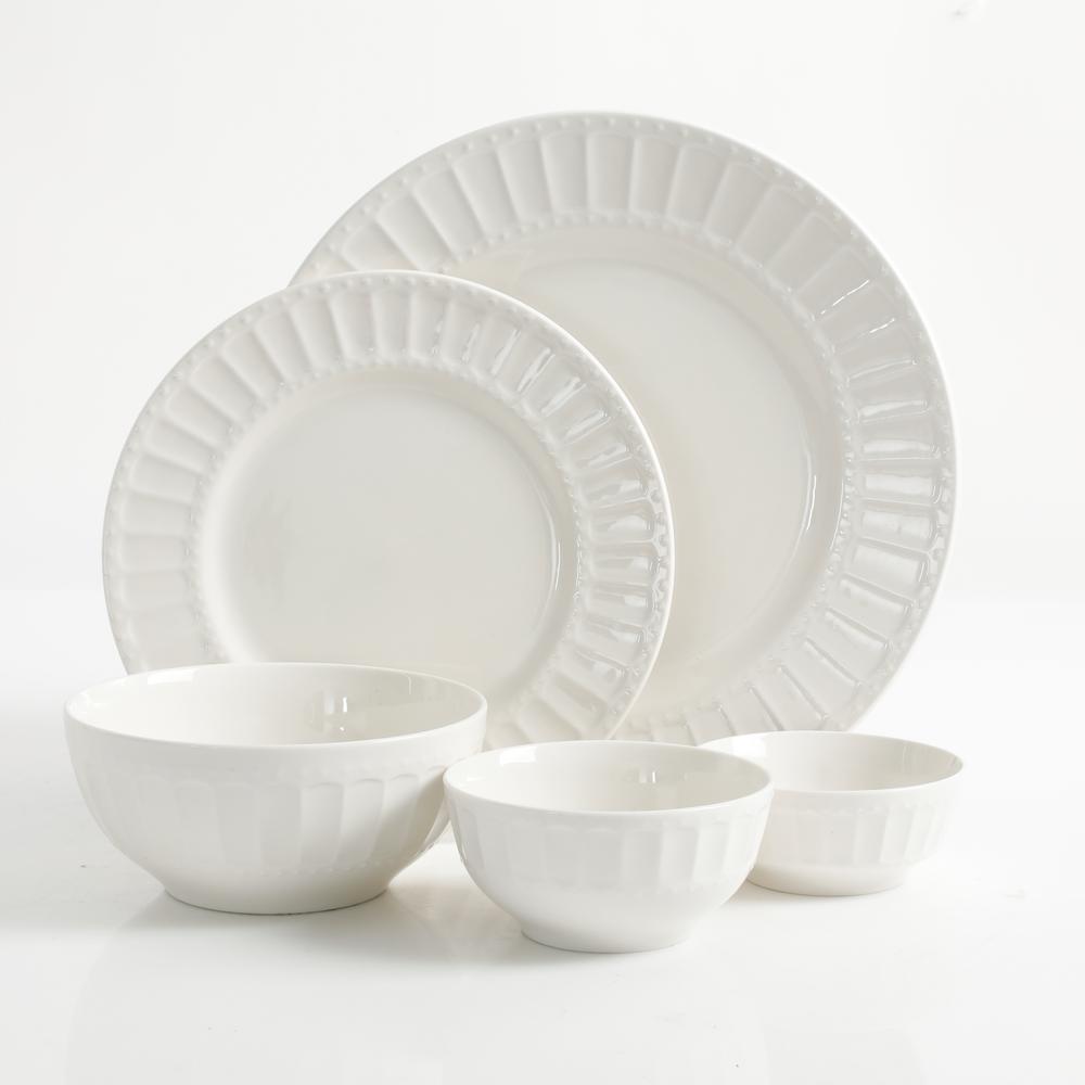 White - Dinnerware Sets - Dinnerware - The Home Depot