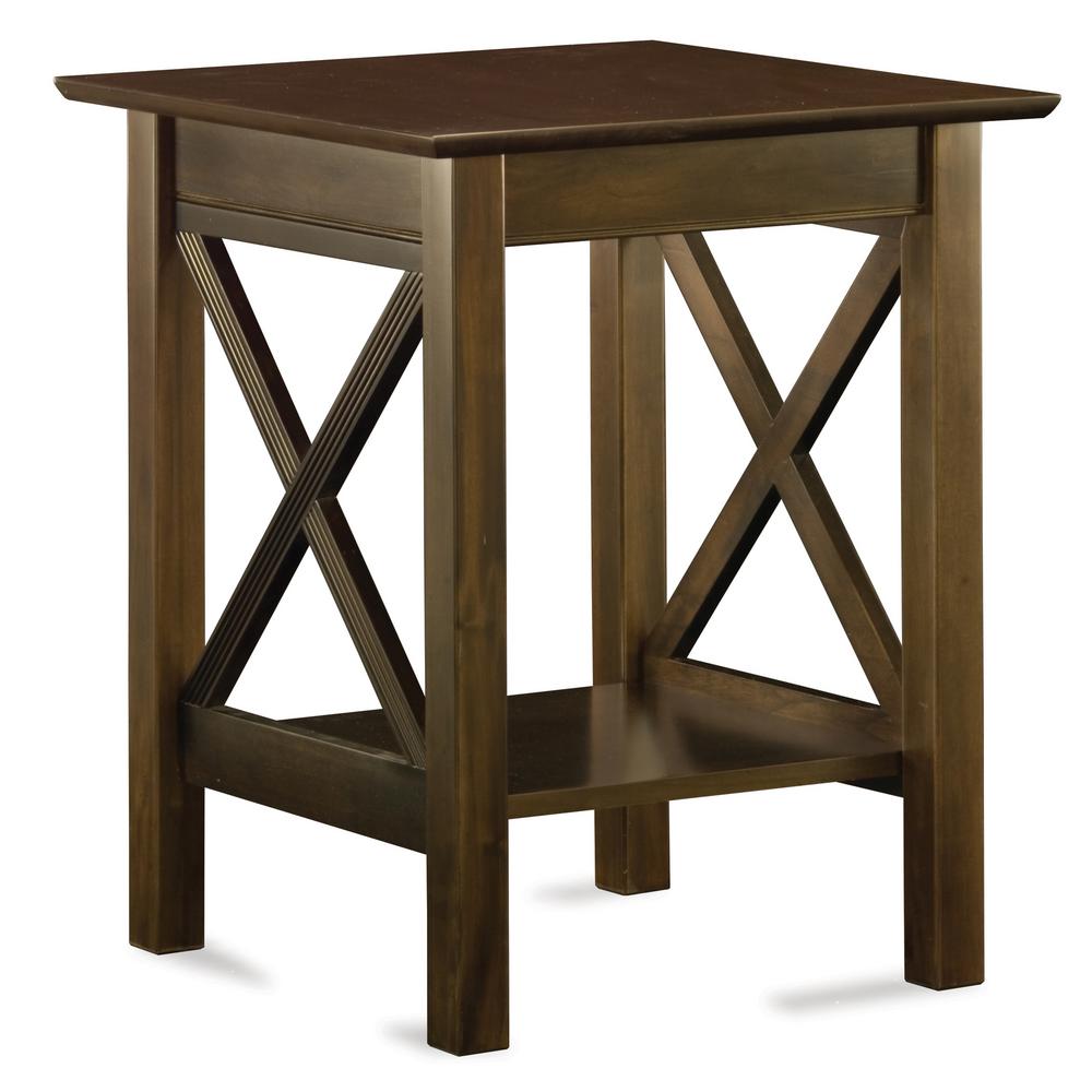 Atlantic Furniture Lexi Walnut Printer Stand Ah10244 The Home Depot Lexi Walnut Printer Stand