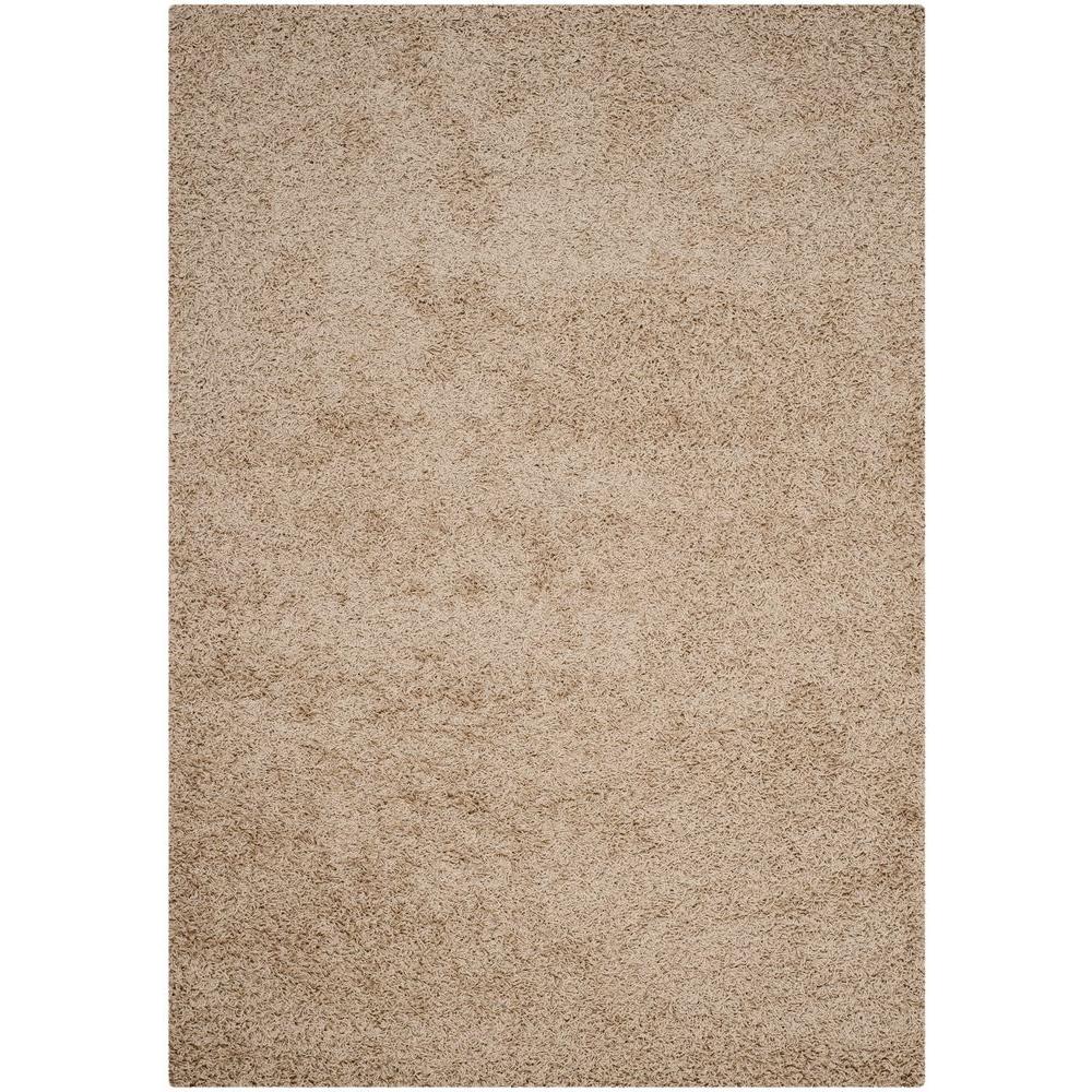 Safavieh Athens Shag Beige 6 ft. x 9 ft. Area RugSGA119G6 The Home