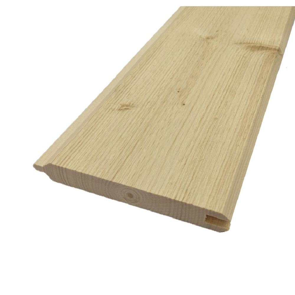 1 In X 6 8 Ft Gorman Pine Tongue And Groove Siding Pack Gorman Pine Tongue And Groove Siding