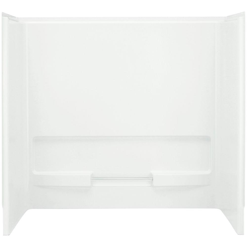 STERLING Advantage 311/4 in. x 60 in. x 561/4 in. 3Piece DirecttoStud Tub and Shower Wall