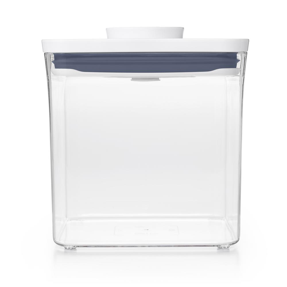 Oxo Good Grips 2 8 Qt Big Square Short Pop Container With Lid And