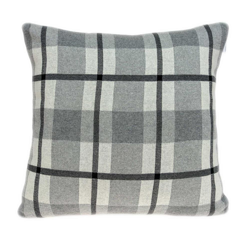 Homeroots Jordan Tan Striped 20 In Throw Pillow Cover 334032