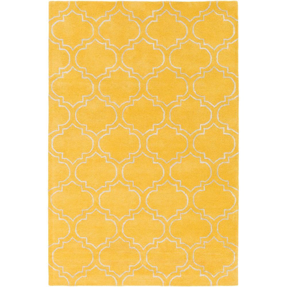 Mohawk Home Lucky Elephant Yellow 5 ft. x 8 ft. Indoor Area Rug477844