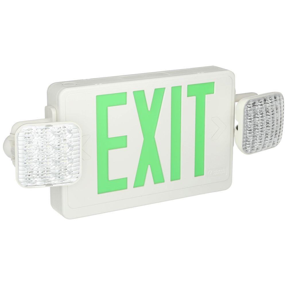 led ecg lithonia m6 exit emergency lighting