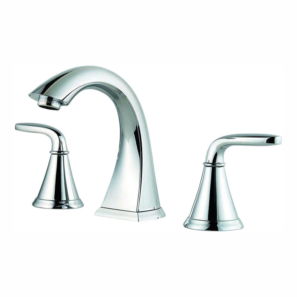 Pfister Pasadena 8 in. Widespread 2-Handle Bathroom Faucet in Polished