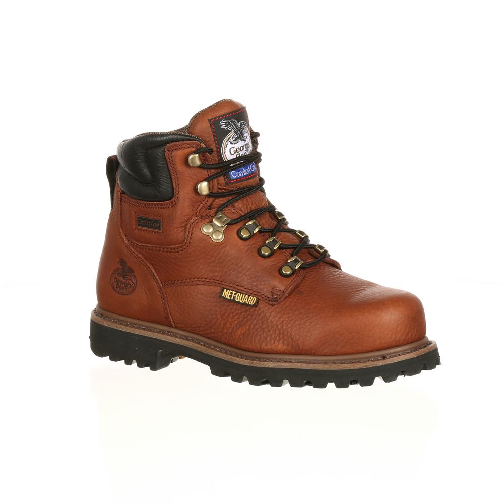 steel toe lace boots