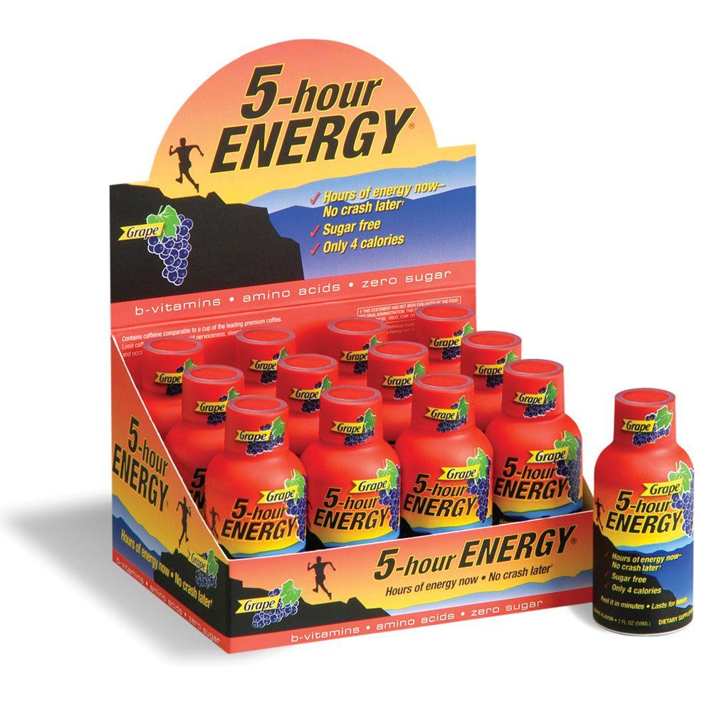 5 hour energy and alcohol