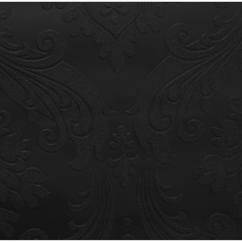 Graham & Brown Black Crocodile Removable Wallpaper-32-659 - The Home Depot