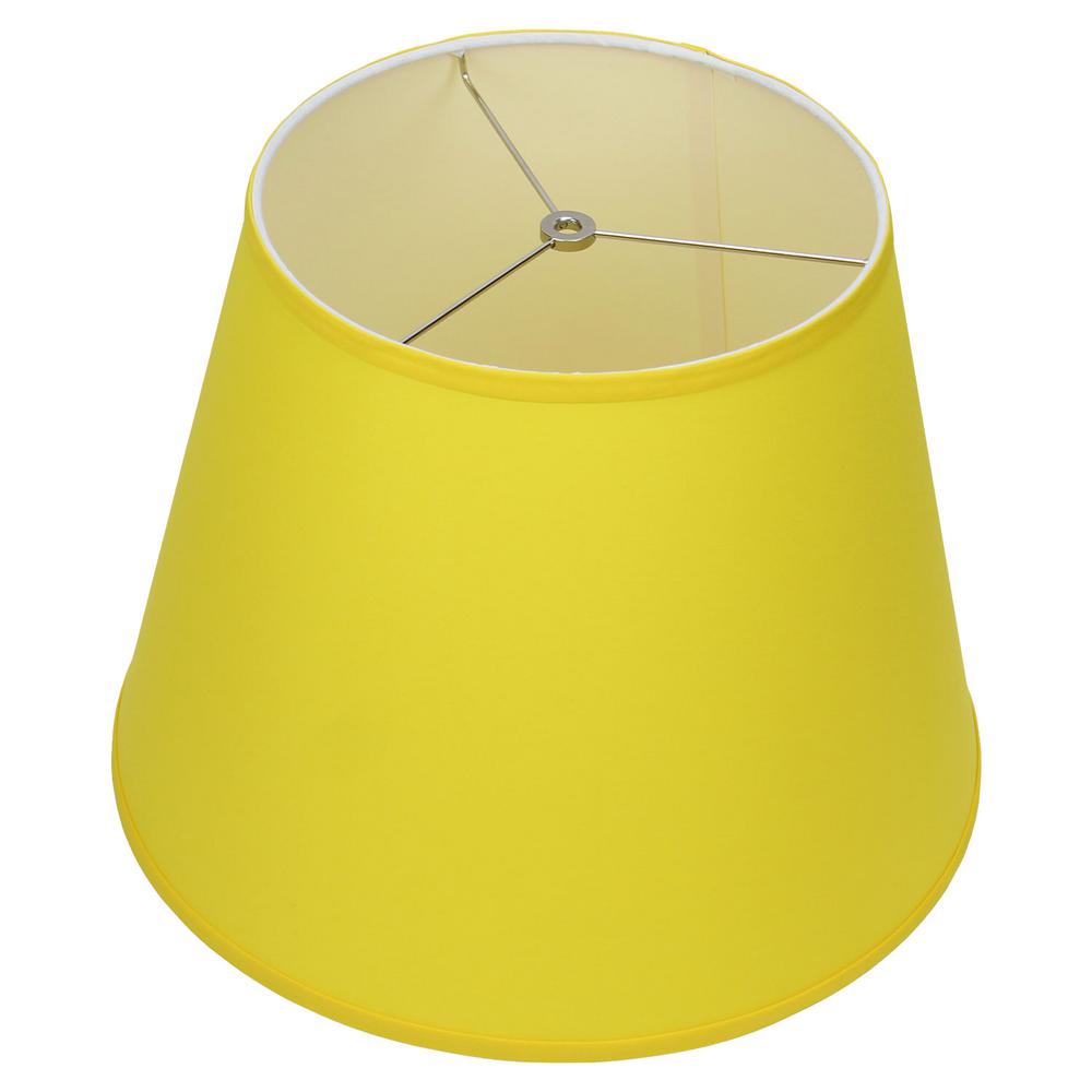 yellow table lamp shade