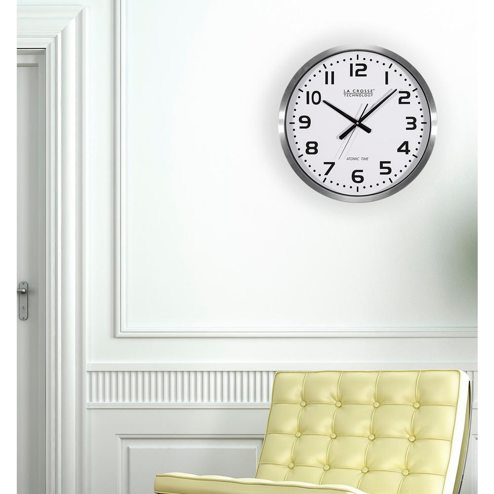 La Crosse Technology 20 in. Large Analog Wall Clock4041220 The Home