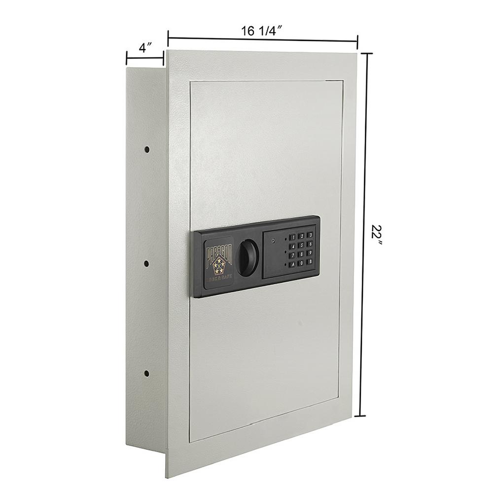 Paragon Electronic Wall Safe 0 83 Cf Large Safes Jewelry Secure 7750 Deluxe The Home Depot - Large Wall Safe Between Studs Paragon Electronic Wall Safe 0 83 Cf Large Safes Jewelry Secure 7750 Deluxe The Home Depot - Large Wall Safe Between Studs