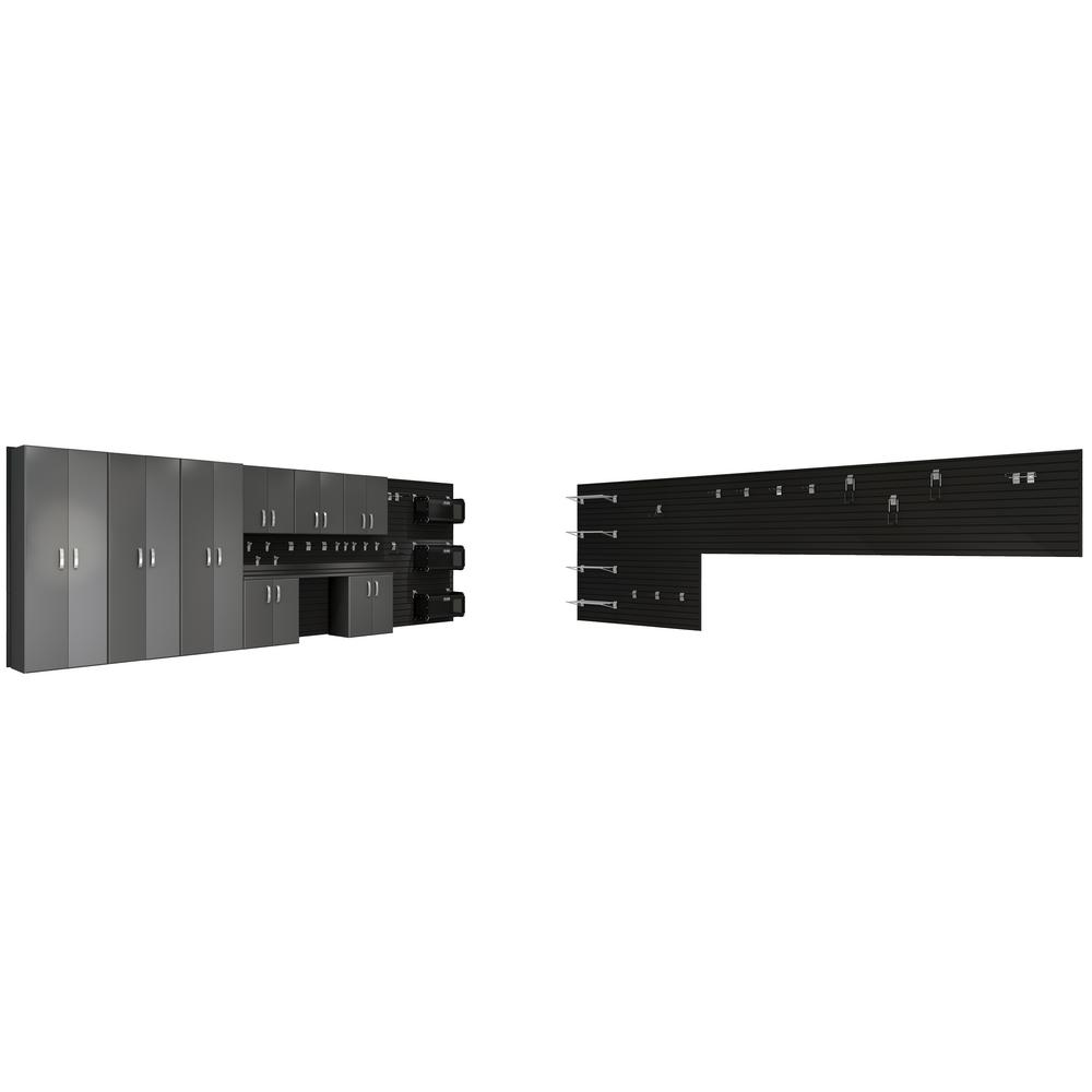 Flow Wall 72 In H X 240 In W X 16 In D Modular Wall Mounted