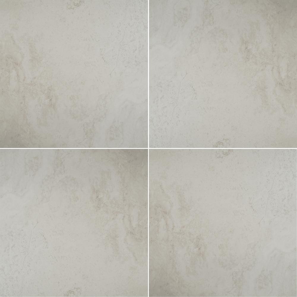 Msi Calcatta Ivory 18 In X Glazed Polished Porcelain Floor