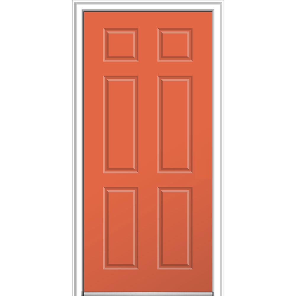 MMI Door 32 in. x 80 in. 6-Panel Right-Hand Inswing