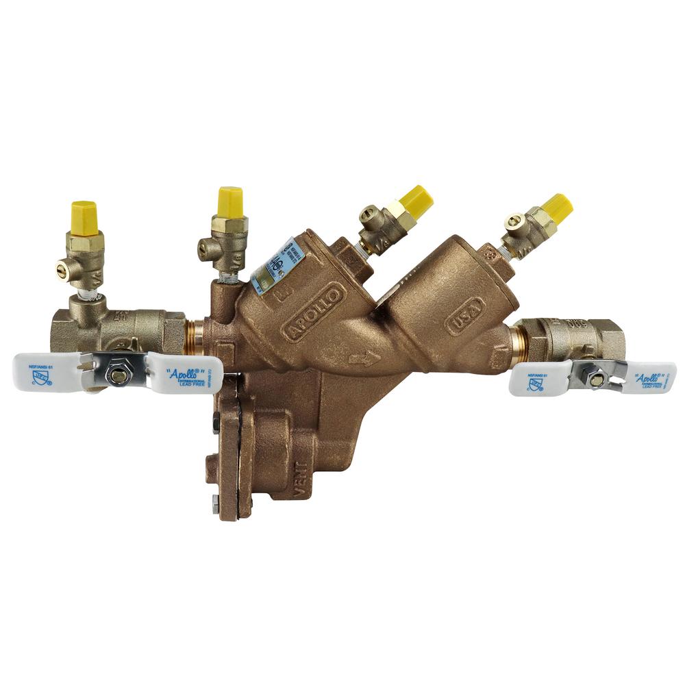 Apollo 3/4 in. Lead Free Bronze FIP Reduced Pressure Backflow Preventer