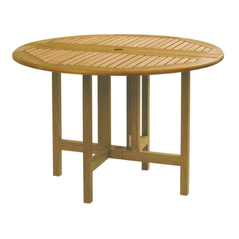 Celebration Drop-Leaf Round Patio Table-880.3285 - The Home Depot