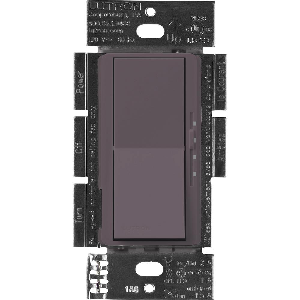 Diva Fan Control And Light Switch For Leds Cfl S Incandescent And Halogen Plum