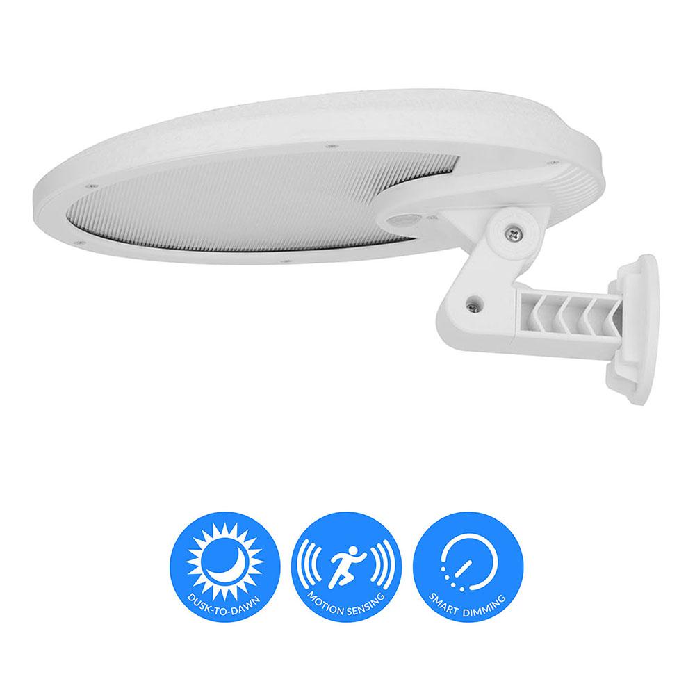 Solar Powered Outdoor Security Lighting The 160 White Motion Activated Self Contained Outdoor 56 Integrated Led Solar Security Flood