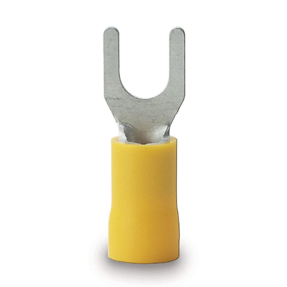 Gardner Bender 12 10 Stud Size Spade Terminal Yellow Gardner Bender 12 10 Stud Size Spade Terminal Yellow