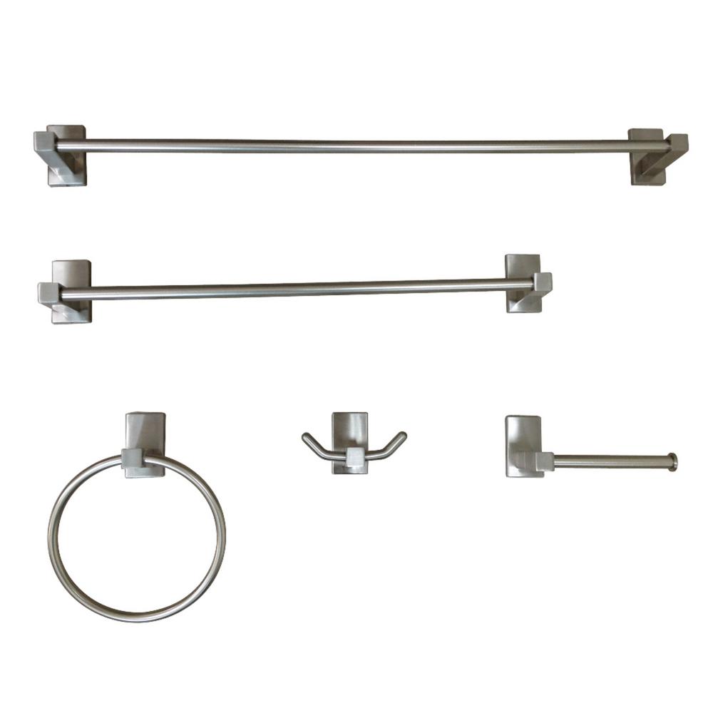 Kingston Brass Bath Hardware Sets Bathroom Hardware The Home Depot