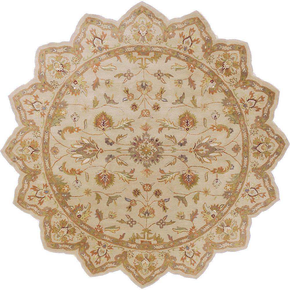 Artistic Weavers Gorham Beige 8 ft. Star Area RugOgalla8STAR The