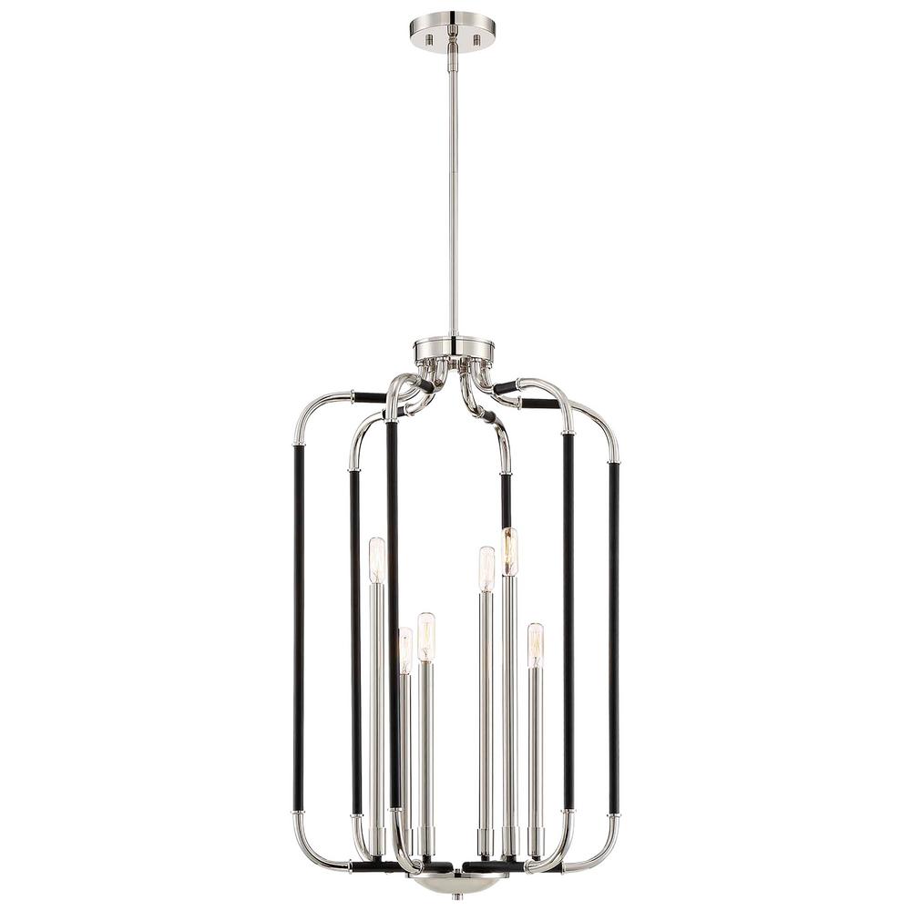 https://images.homedepot-static.com/productImages/7e2050d8-efbd-4d73-9f60-5d8cb36b964c/svn/matte-black-with-polished-nickel-highlights-minka-lavery-pendant-lights-4067-572-64_1000.jpg