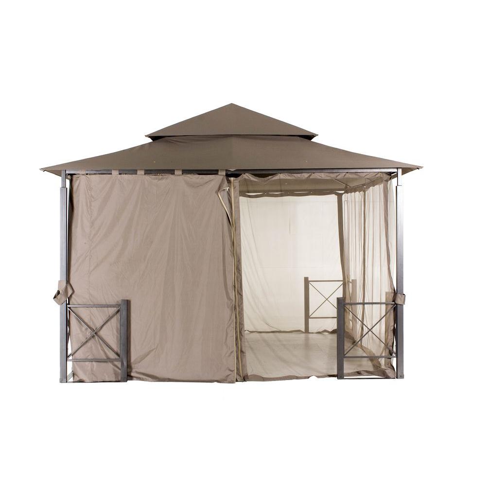 Hampton Bay Replacement Canopy Outdoor Patio for 10 ft. x ...