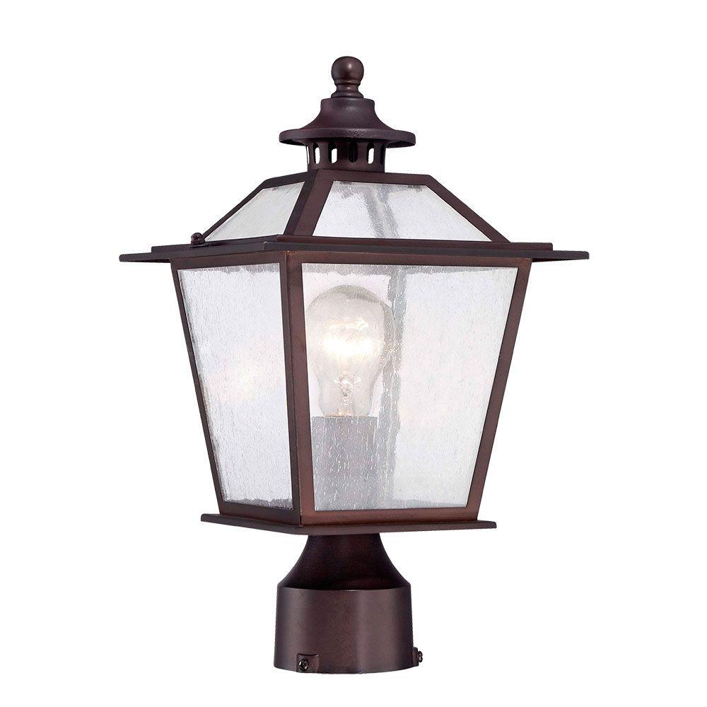 Acclaim Lighting M Collection 1 Light Architectural Bronze Acclaim Lighting M Collection 1 Light Architectural Bronze Outdoor Post Mount