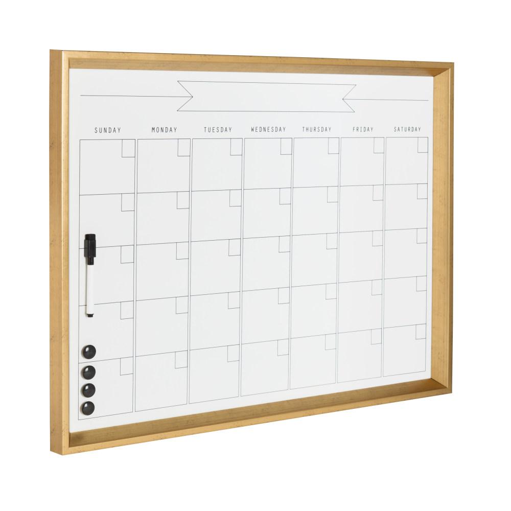 DesignOvation Calter Monthly Dry Erase Calendar Memo Board211851 The