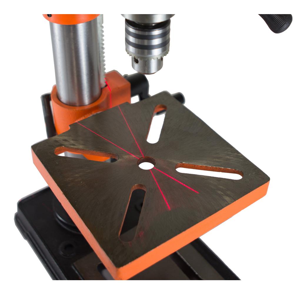 Drill Press Tool with Laser Centering Device 10 inches Bench Top